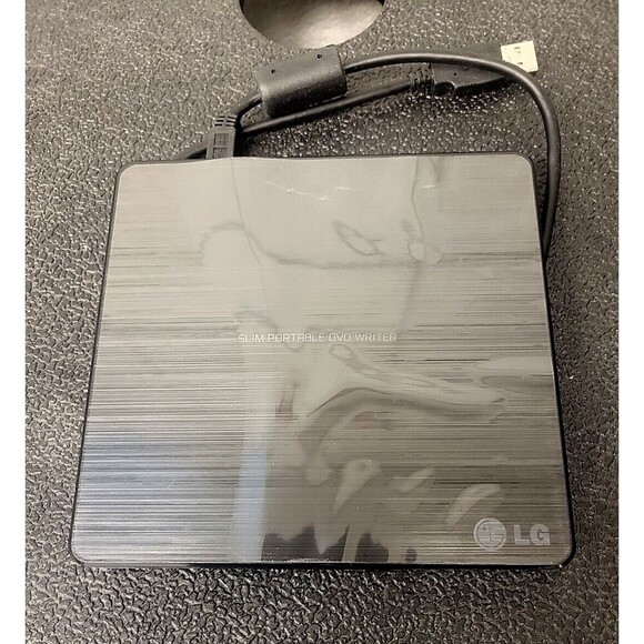 LG Ultra Slim Portable DVD Writer GP60NB50 Windows Mac New No Box - Picture 1 of 5